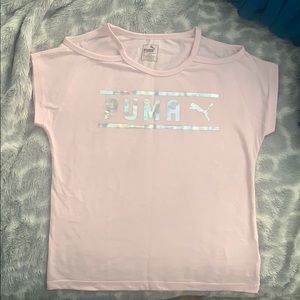 Soft Pink Puma T-Shirt